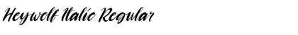 Download Heywolf Italic Font Download Heywolf Italic Font