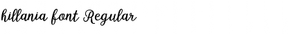 Download hillania font Font Download hillania font Font
