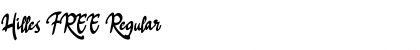 Download Hilles FREE Font Download Hilles FREE Font