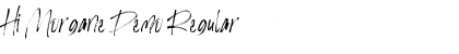 Download Hi Morgane Demo Font Download Hi Morgane Demo Font