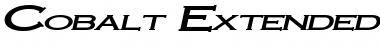 Download Cobalt Extended Font Download Cobalt Extended Font
