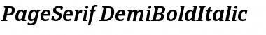 Download PageSerif-DemiBoldItalic Font Download PageSerif-DemiBoldItalic Font