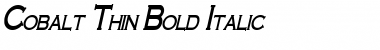 Download Cobalt Thin Font Download Cobalt Thin Font