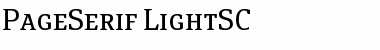 Download PageSerif-LightSC Font Download PageSerif-LightSC Font