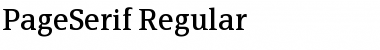 Download PageSerif-Regular Font Download PageSerif-Regular Font
