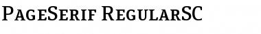 Download PageSerif-RegularSC Font Download PageSerif-RegularSC Font