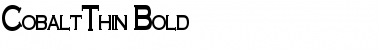 Download CobaltThin Font Download CobaltThin Font