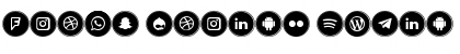 Download Icons Social Media 10 Font Download Icons Social Media 10 Font