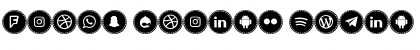 Download Icons Social Media 16 Font Download Icons Social Media 16 Font