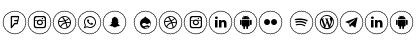 Download Icons Social Media 2 Font Download Icons Social Media 2 Font