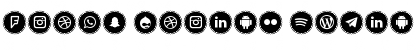 Download Icons Social Media 3 Font Download Icons Social Media 3 Font