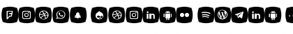 Download Icons Social Media 5 Font Download Icons Social Media 5 Font