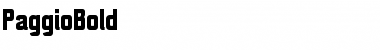 Download PaggioBold Font Download PaggioBold Font