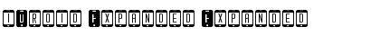 Download iDroid Expanded Font Download iDroid Expanded Font