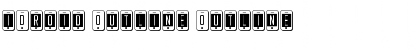 Download iDroid Outline Font Download iDroid Outline Font