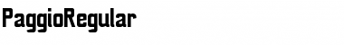 Download PaggioRegular Font Download PaggioRegular Font