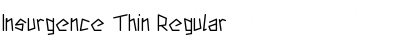 Download Insurgence Thin Font Download Insurgence Thin Font