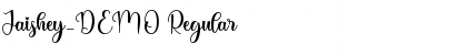 Download Jaishey_DEMO Font Download Jaishey_DEMO Font