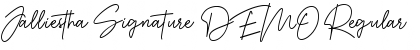 Download Jalliestha Signature DEMO Font Download Jalliestha Signature DEMO Font