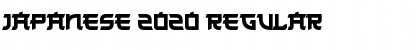 Download Japanese 2020 Font Download Japanese 2020 Font