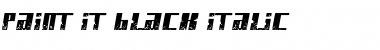 Download Paint it black Font Download Paint it black Font