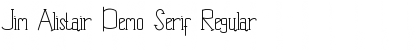 Download Jim Alistair Demo Serif Font Download Jim Alistair Demo Serif Font
