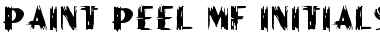 Download Paint Peel MF Font Download Paint Peel MF Font