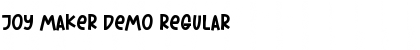 Download Joy Maker Demo Font Download Joy Maker Demo Font