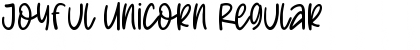 Download Joyful Unicorn Font Download Joyful Unicorn Font