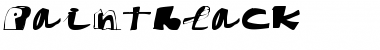 Download paintblack Font Download paintblack Font