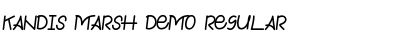 Download Kandis Marsh Demo Font Download Kandis Marsh Demo Font