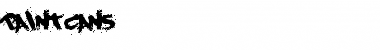 Download PaintCans Font Download PaintCans Font