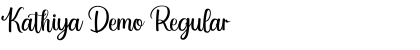Download Kathiya Demo Font Download Kathiya Demo Font