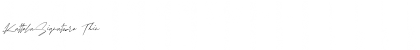 Download KattelaSignature Font Download KattelaSignature Font