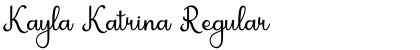 Download Kayla Katrina Font Download Kayla Katrina Font