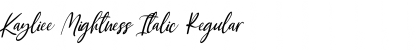 Download Kayliee Mightness Italic Font Download Kayliee Mightness Italic Font
