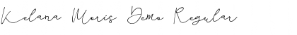 Download Kelana Moris Demo Font Download Kelana Moris Demo Font