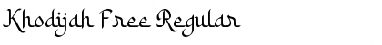 Download Khodijah Free Font Download Khodijah Free Font