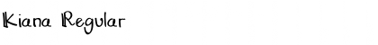 Download Kiana Font Download Kiana Font