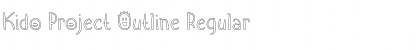 Download Kido Project Outline Font Download Kido Project Outline Font