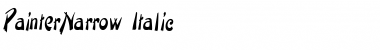 Download PainterNarrow Font Download PainterNarrow Font
