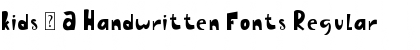 Download Kids - A Handwritten Fonts Font Download Kids - A Handwritten Fonts Font