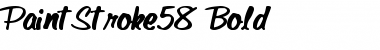 Download PaintStroke58 Font Download PaintStroke58 Font