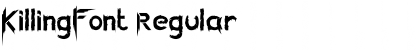 Download KillingFont Font Download KillingFont Font
