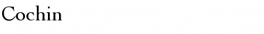 Download Cochin Font Download Cochin Font