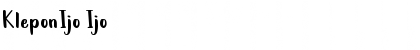 Download KleponIjo Font Download KleponIjo Font