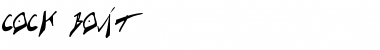 Download Cock Boat Font Download Cock Boat Font