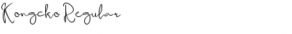 Download Kongcko Font Download Kongcko Font