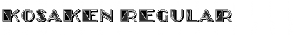 Download Kosaken Font Download Kosaken Font