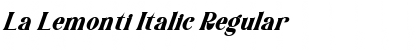 Download La Lemonti Italic Font Download La Lemonti Italic Font
